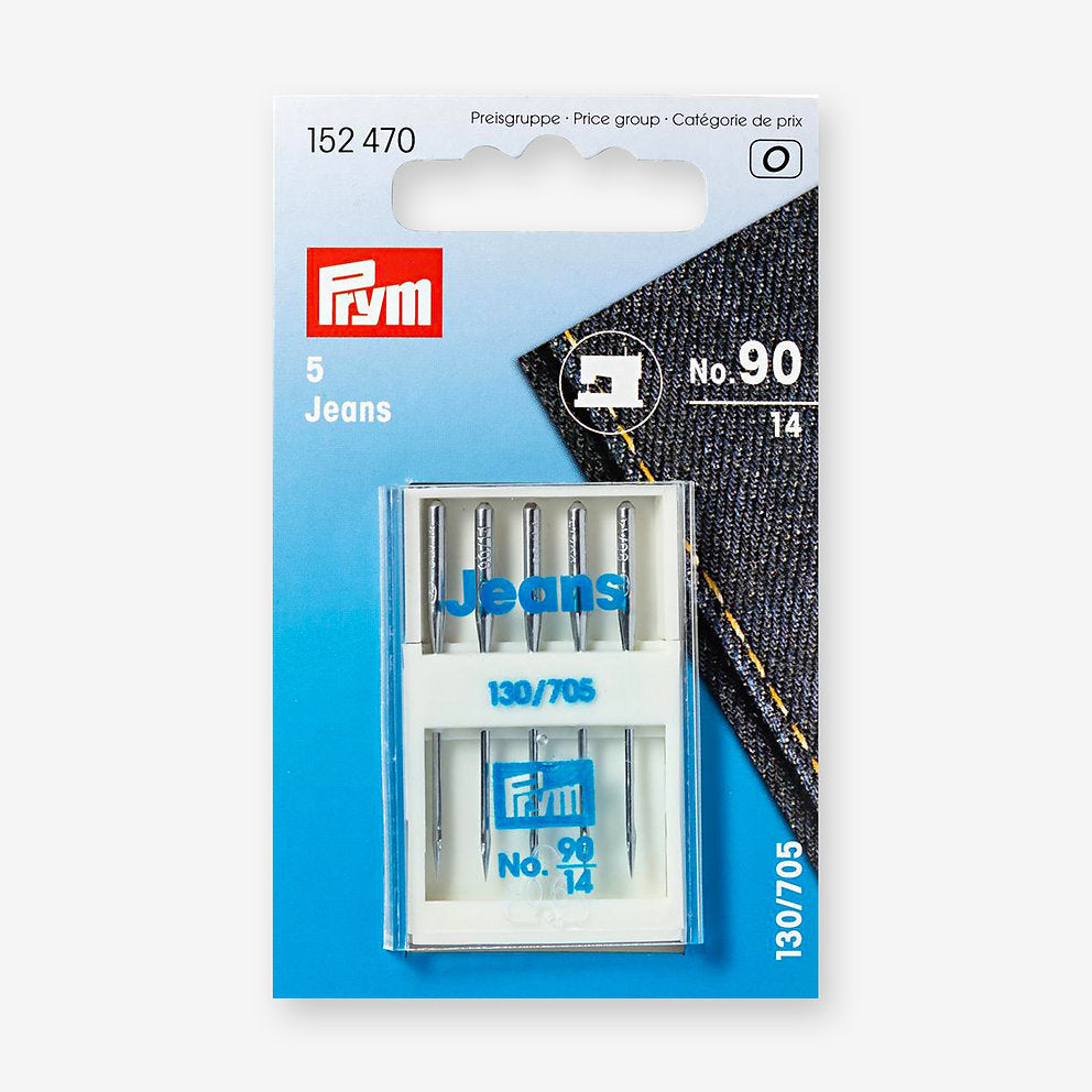 Jeans-Nähmaschinennadeln Prym 130/705 Nr. 90 – 5er-Pack