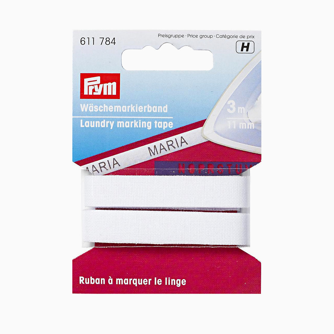 Thermoadhesive Tape to Mark Clothes by Prym 611784