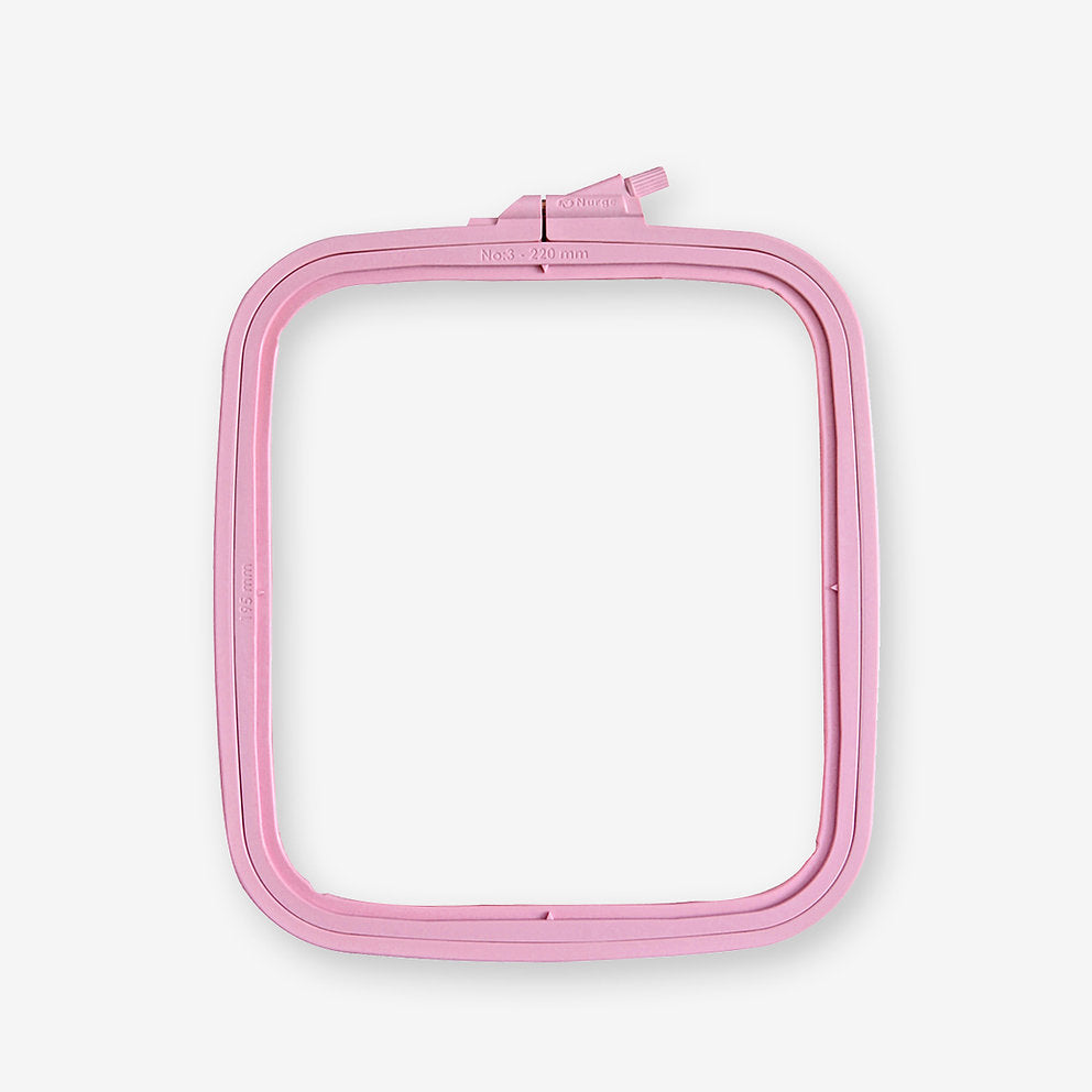 Nurge PINK Quadratischer Kunststoffrahmen - 4 Maßnahmen