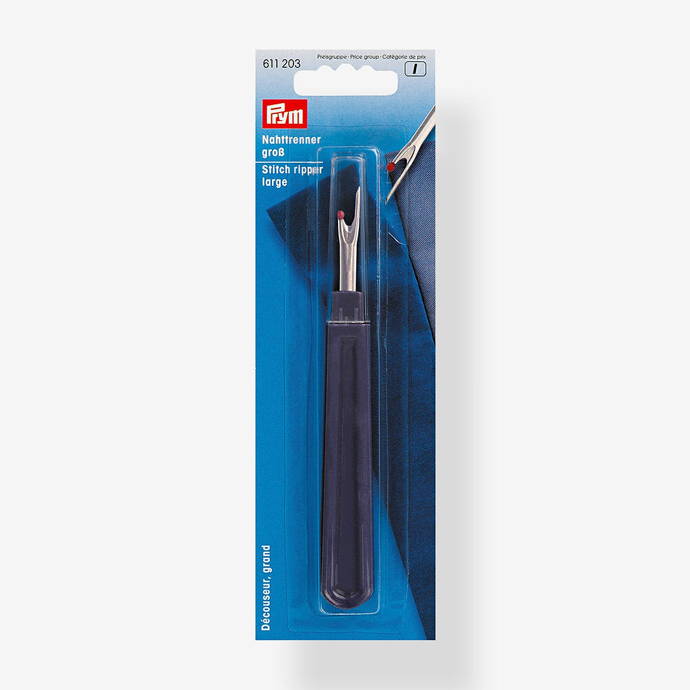 Descosedor grande Prym 611203 para desabrochar costuras en tejidos