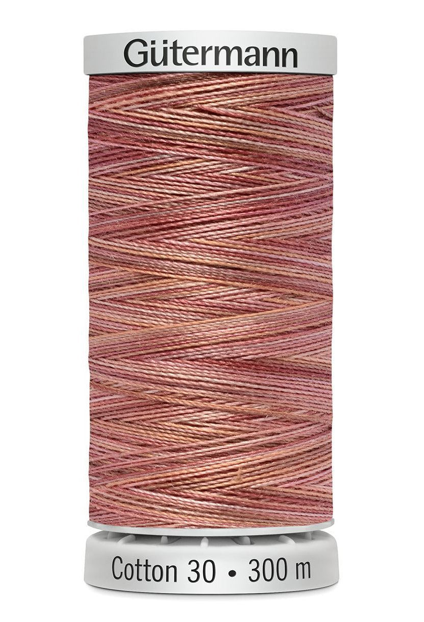 4008 Gütermann Cotton Threads. Ideal for Machine Embroidery - Thickness 30 / 300 m