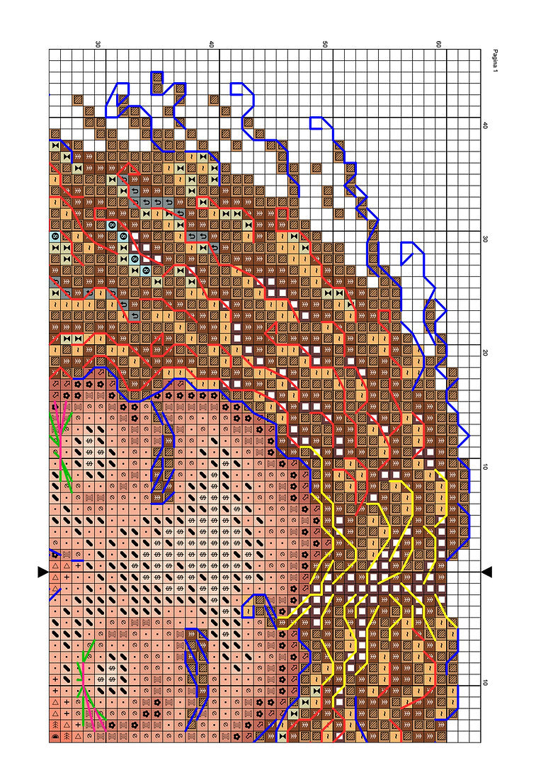 Coffee Time - Knitting and Art Cross Stitch Kit P006