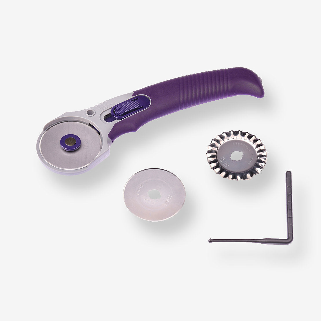Prym 611368 Multipurpose Circular Cutter + 3 Knives - Ideal for Quilting and Patchwork