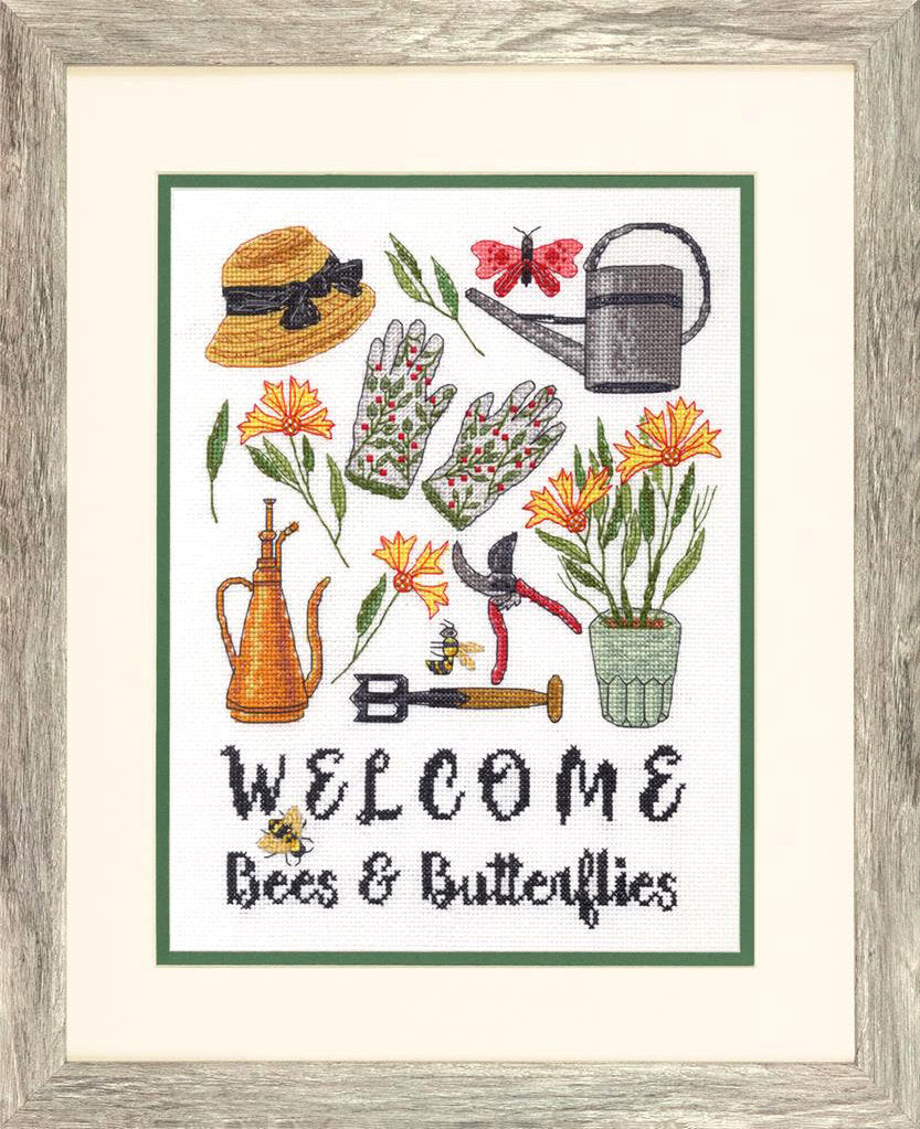 Kit de punt de cruz. Hora del jardín 70-35408 Dimensions