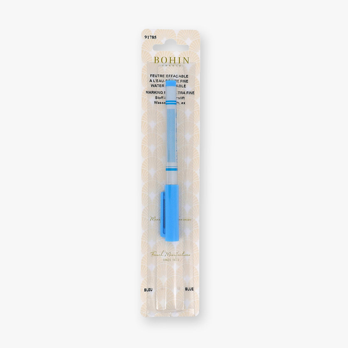 Erasable Marker with Blue Water Fine Tip BOHIN 91785