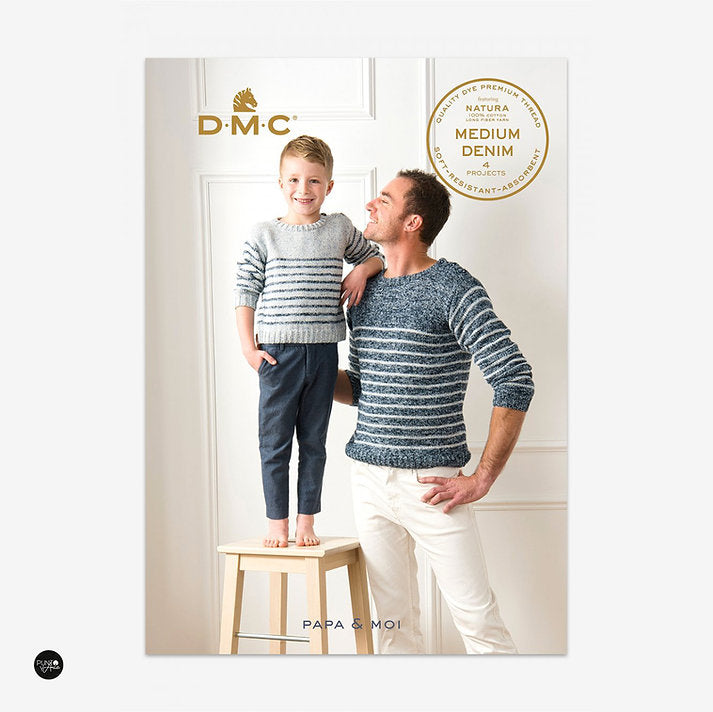 Papa y Yo DMC Magazine with Hilo Natura