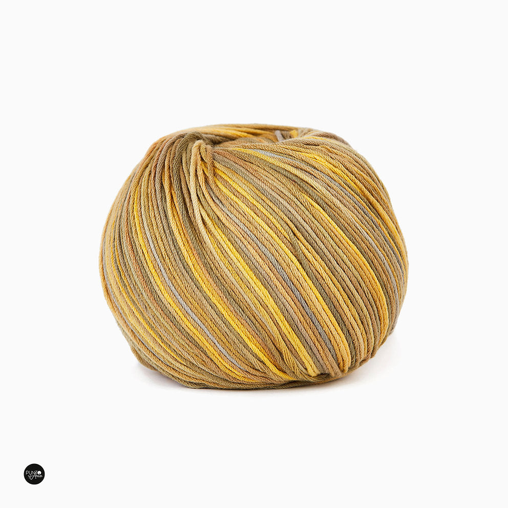 302M-P_M908 Natura MULTICO Cotton DMC Hilos para Tricot y Ganchillo 50g