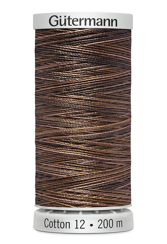 4011 Gütermann Baumwollgarn für Maschinenstickerei – Stärke 12, 200 m