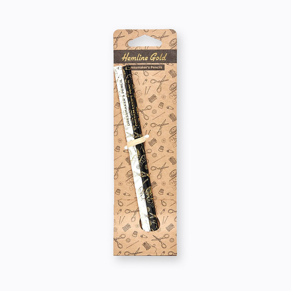 2 Hemline Gold Water Soluble Stitching Pencils 299.2.HG