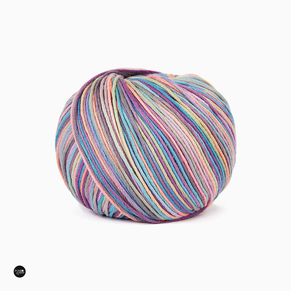 302M-P_M906 Natura MULTICO Cotton DMC Garne zum Stricken und Häkeln 50g