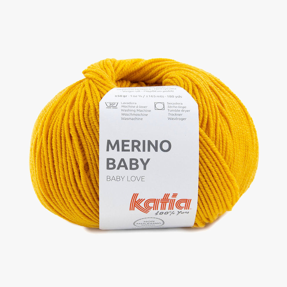 Katia Merino Baby - Soft wool for delicate skin of babies and children