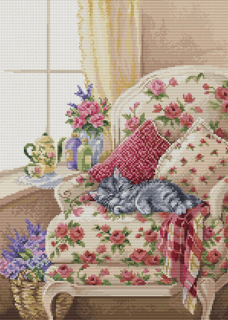 Kit de Punto de Cruz "Sweet Dreams" - BU5017 Luca-S