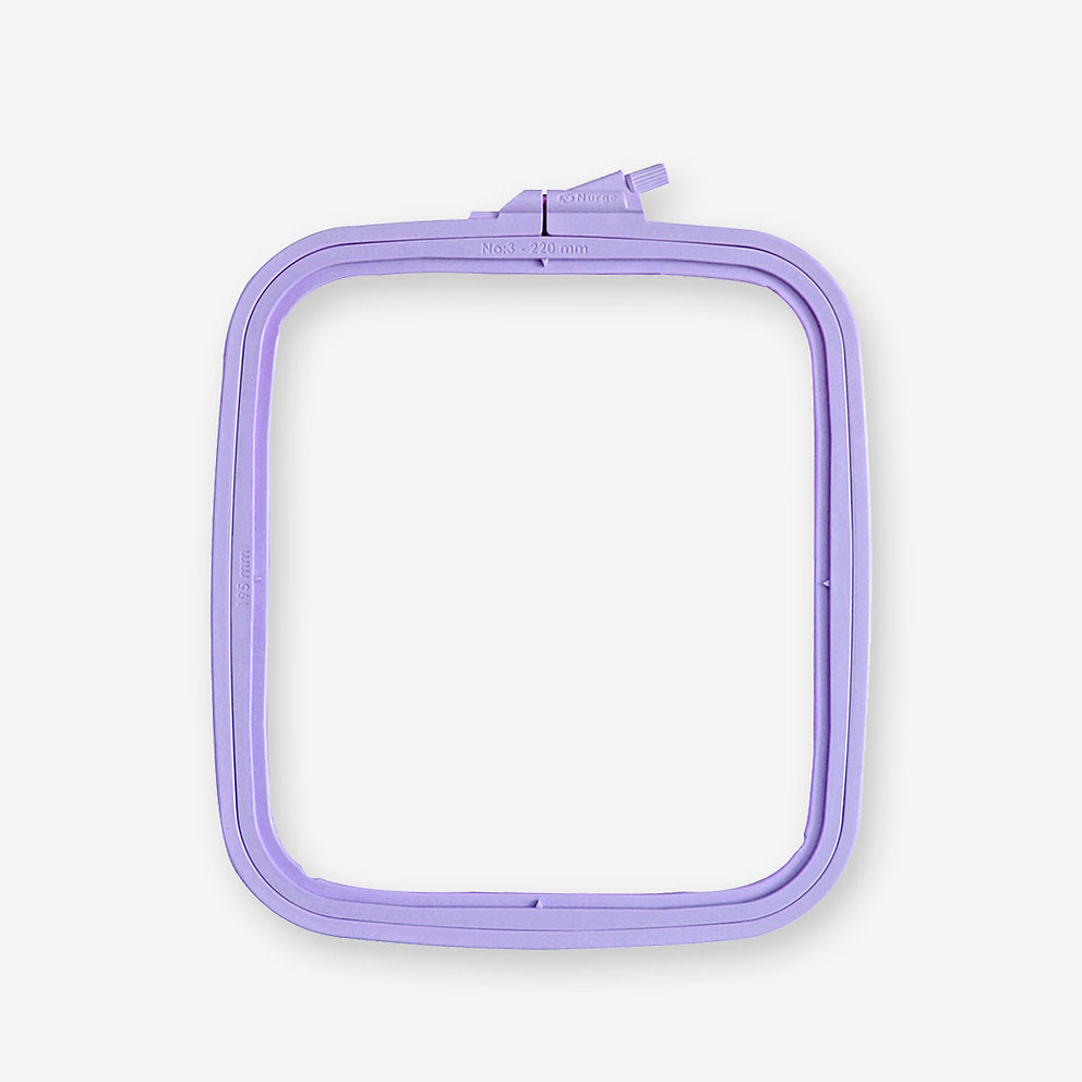 Nurge Bastidor Cuadrado VIOLETA de Plastico - 4 Medidas