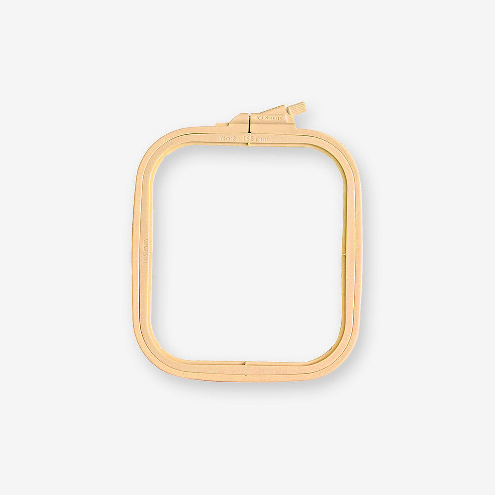 Nurge BEIGE Quadratischer Kunststoffrahmen - 4 Maßnahmen