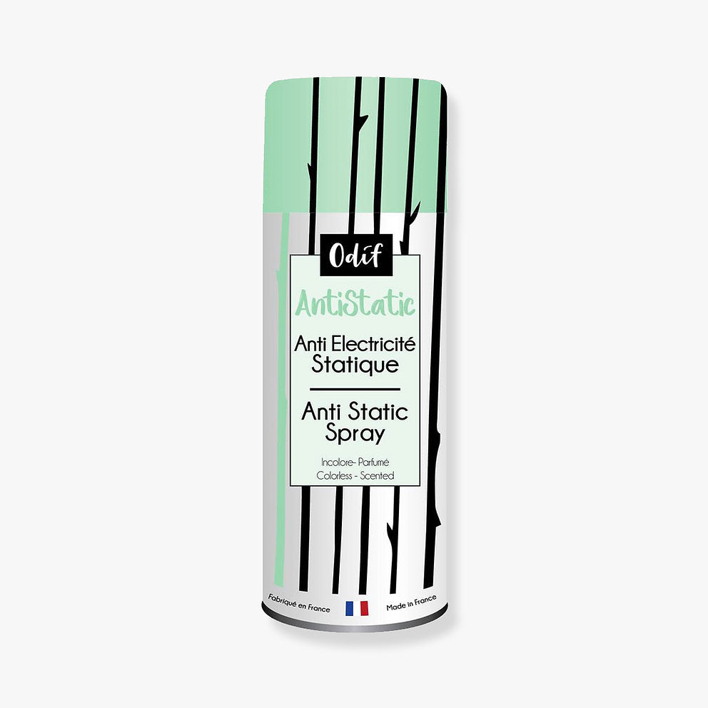 Odif 150 ml antistatic spray to reduce the electrostatic effect on fabric