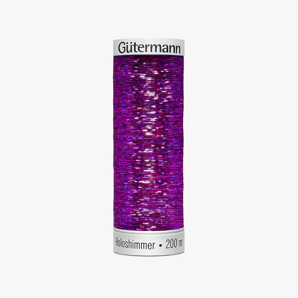 6050 Holoshimmer Sulky Hilo para Bordar de Gütermann - Brillante y de Alta Calidad