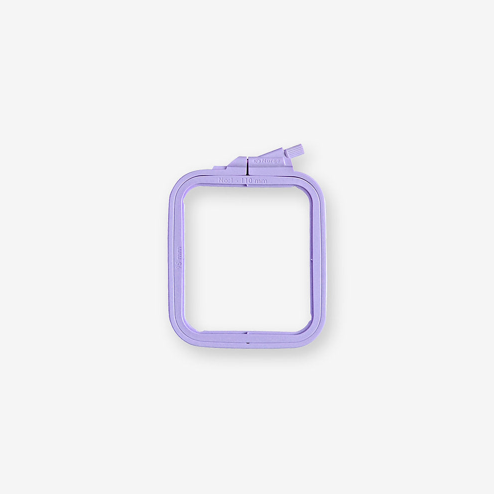 Nurge Bastidor Cuadrado VIOLETA de Plastico - 4 Medidas
