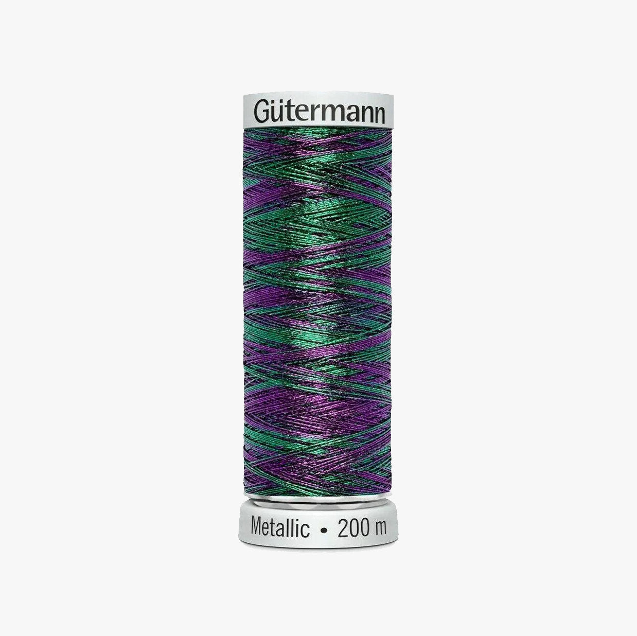 7022 Hilo Metálico Gutermann de 200m - Efecto Metálico para Costuras Decorativas y Bordados a Máquina