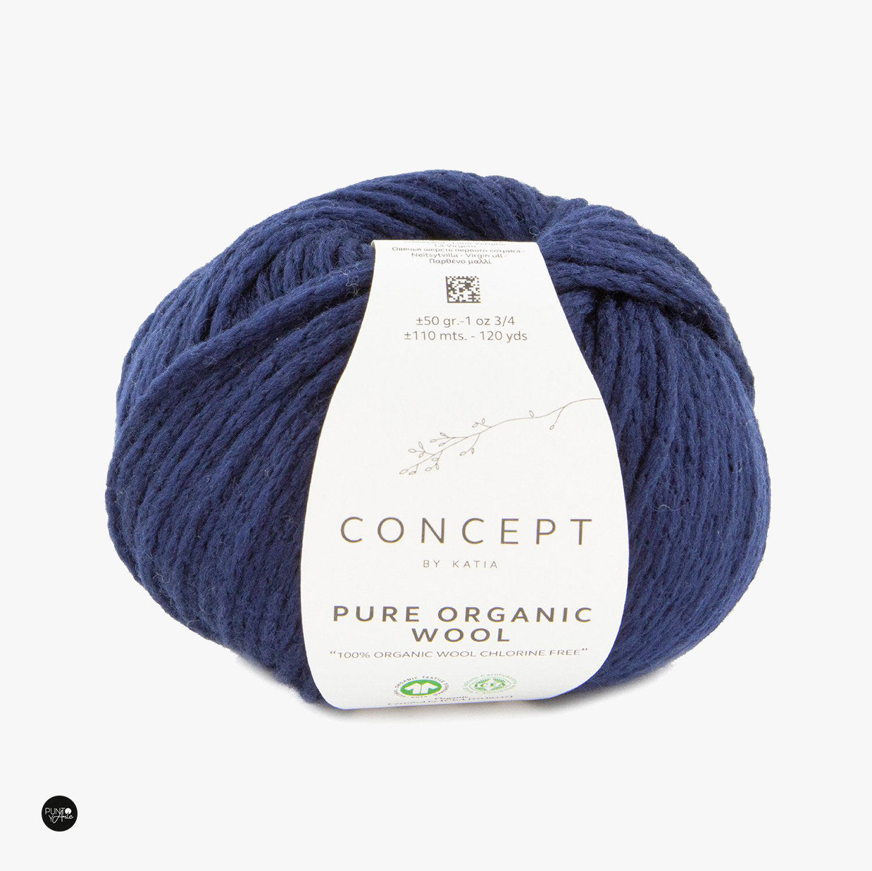 56 Organic Wool PURE ORGANIC WOOL - Katia