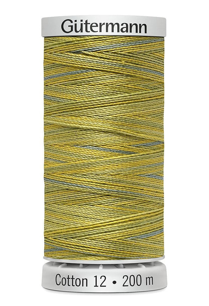 4017 Gütermann Baumwollgarn für Maschinenstickerei – Stärke 12, 200 m