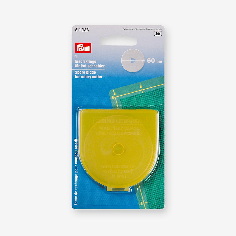 60 mm Ersatzklinge für Rollschneider, Jumbo, Prym 611388