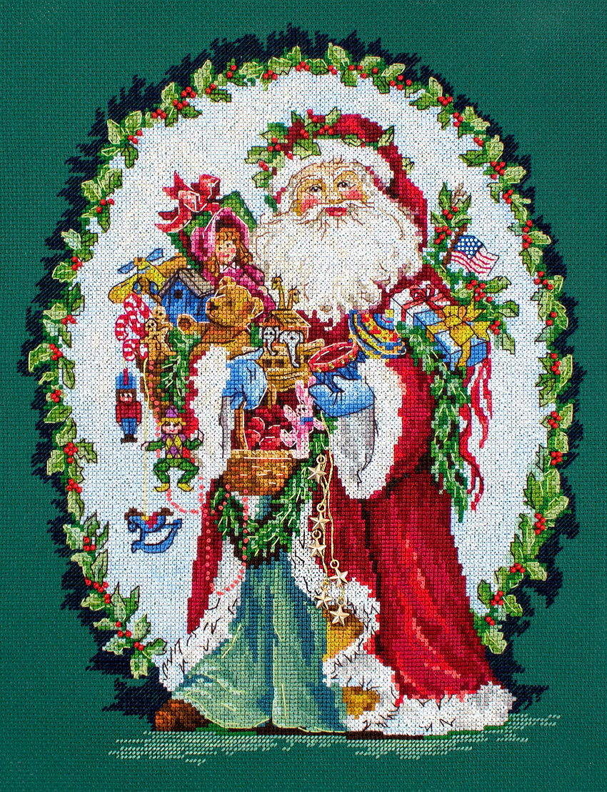 Kreuzstich-Kit. L8005 Jolly Saint Nick - LETISTITCH