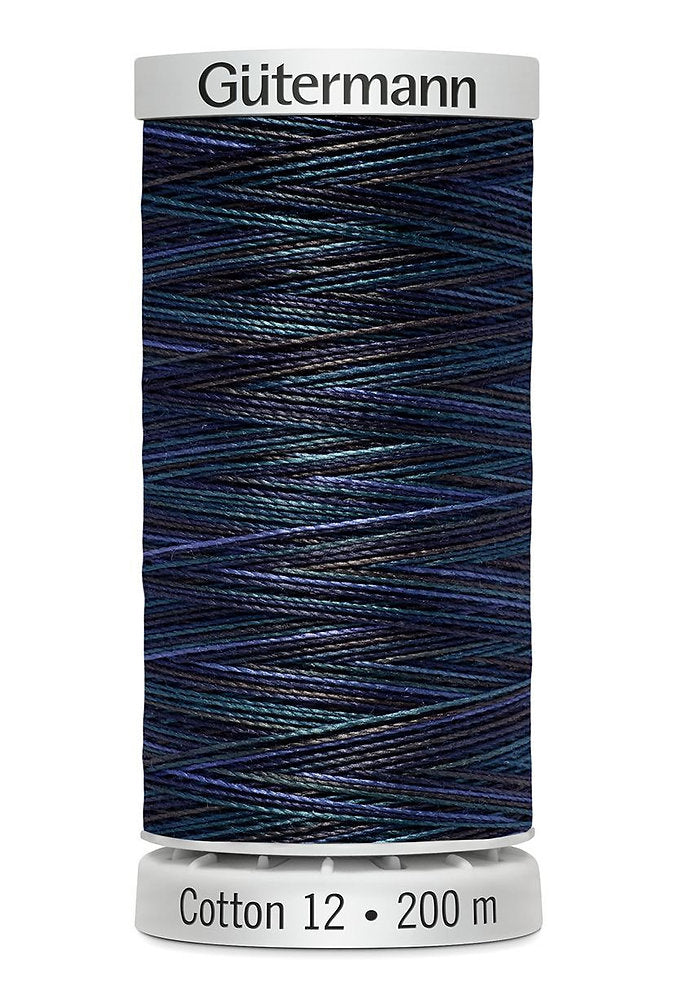4022 Gütermann Baumwollgarn für Maschinenstickerei – Stärke 12, 200 m