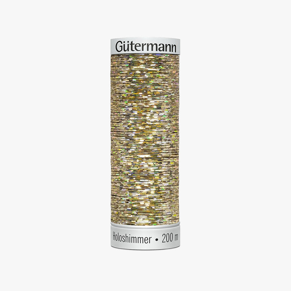6008 Holoshimmer Sulky Hilo para Bordar de Gütermann - Brillante y de Alta Calidad