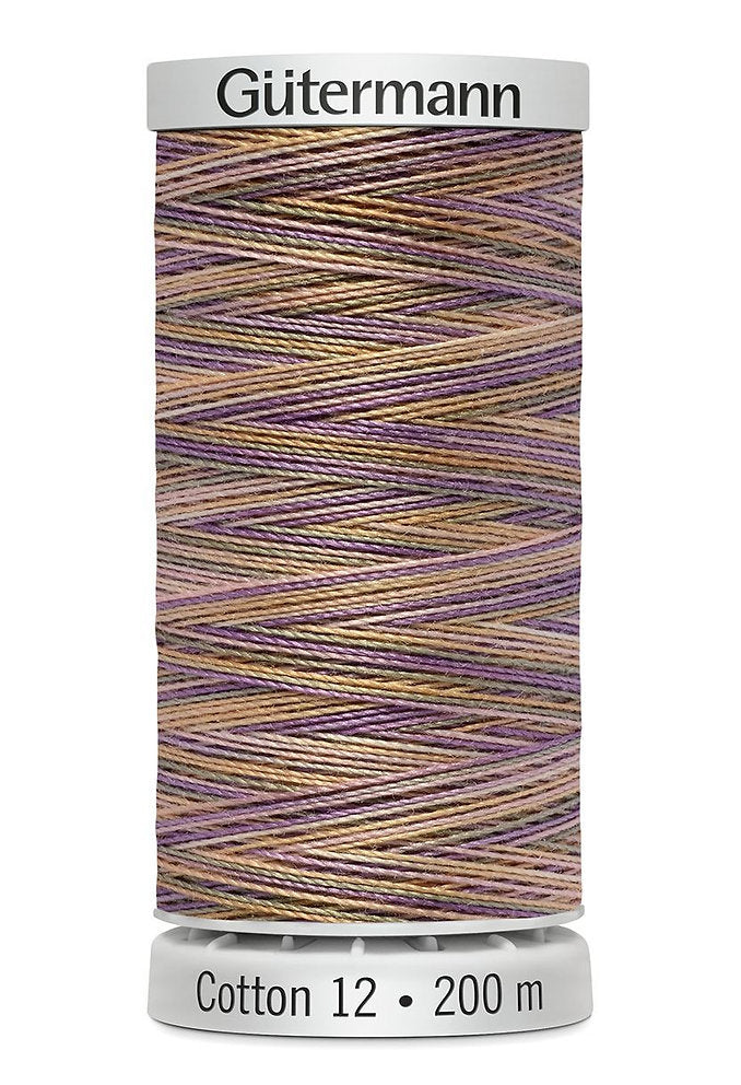 4103 Gütermann Baumwollgarn für Maschinenstickerei – Stärke 12, 200 m