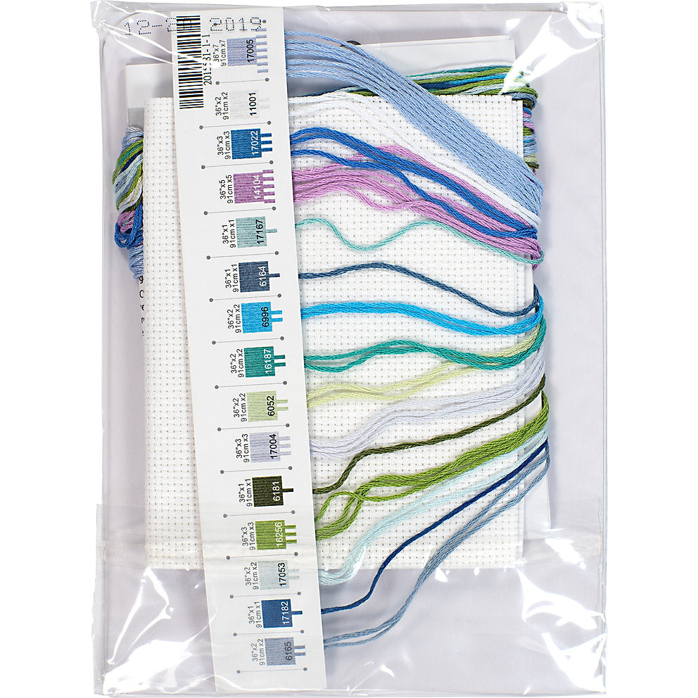 Kit de punt de cruz. Flores frescas 70-65217 Dimensions