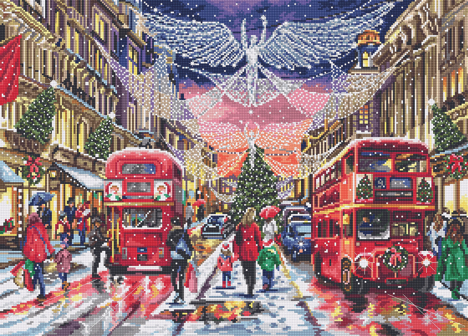 Kreuzstich-Kit. L8022 Regent Street. London - LETISTITCH