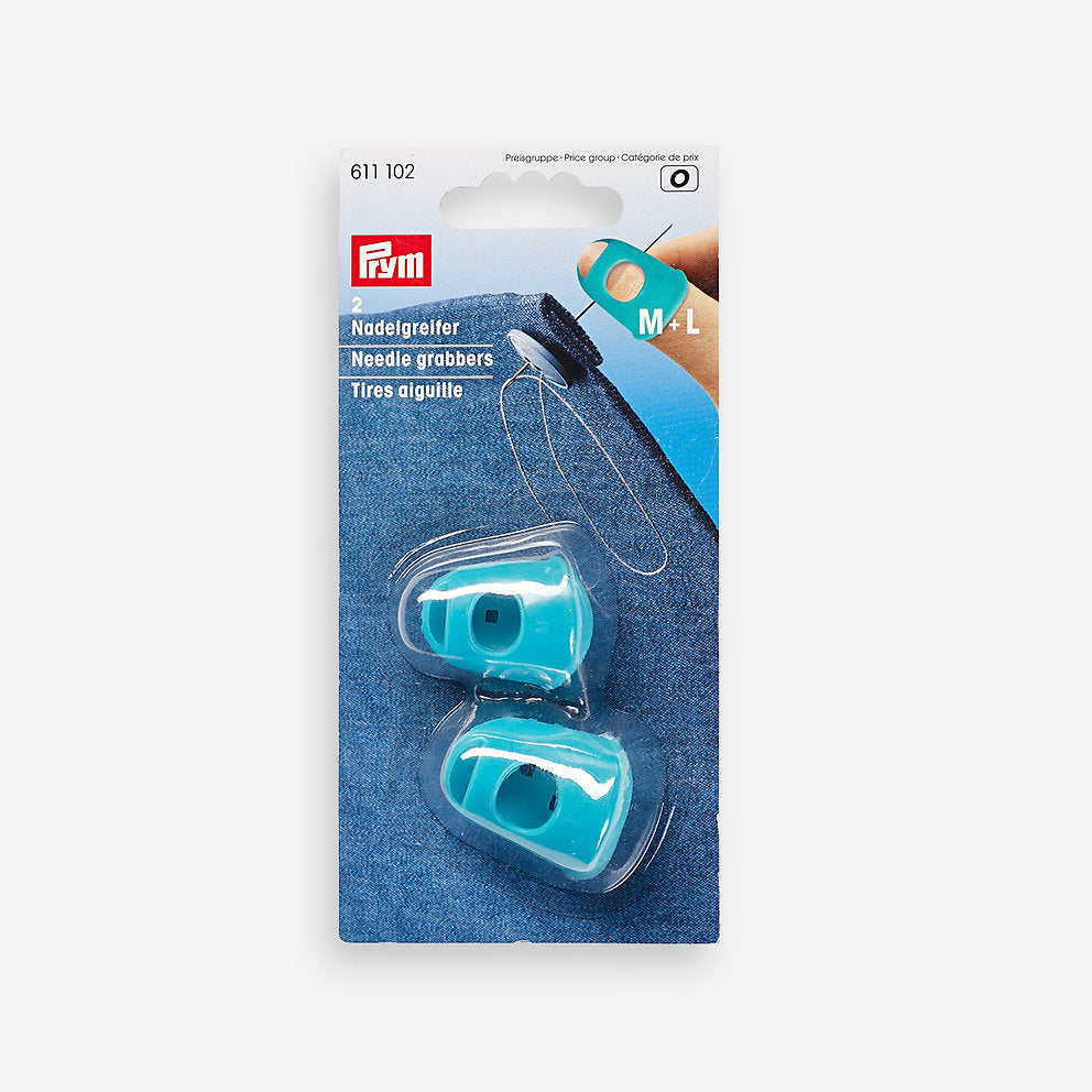 Dedal flexible de silicona Prym 611102 para coser materiales resistentes