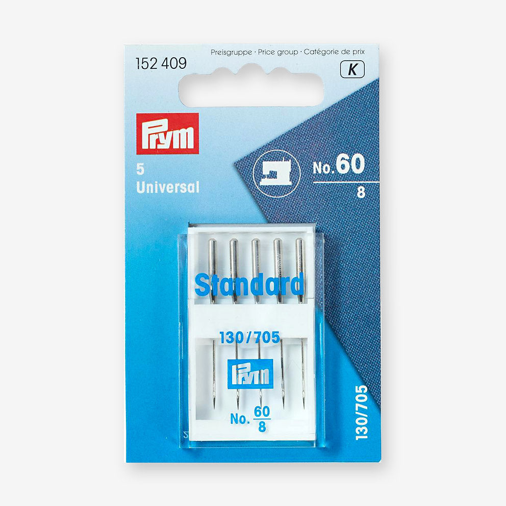 Agujas de Máquina de Coser Universales Prym 130/705H - Tamaño 60