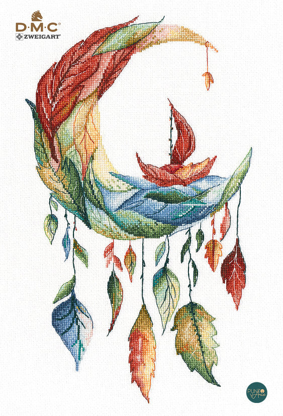Kreuzstich-Kit. Herbstträume. Traumfänger - 1357 OFEN