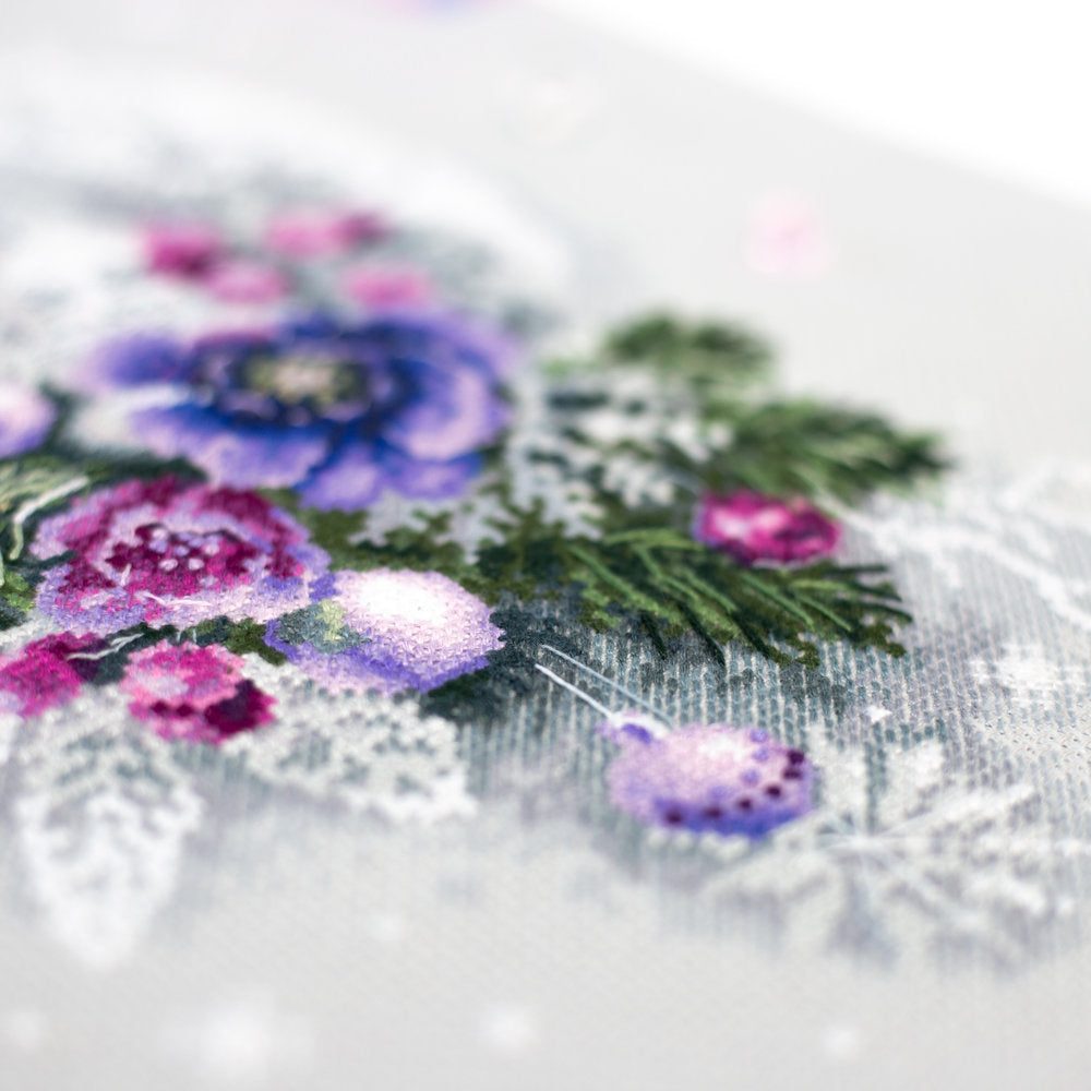 Frostiger Abend. Magic Needle Kreuzstichset 200-242