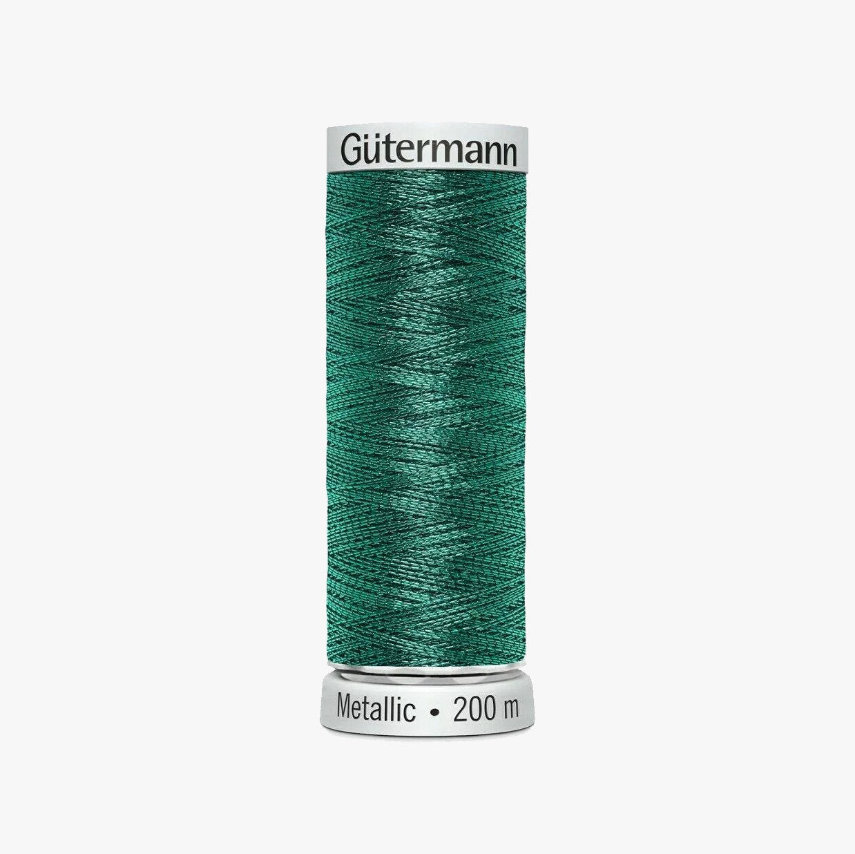 7015 Hilo Metálico Gutermann de 200m - Efecto Metálico para Costuras Decorativas y Bordados a Máquina