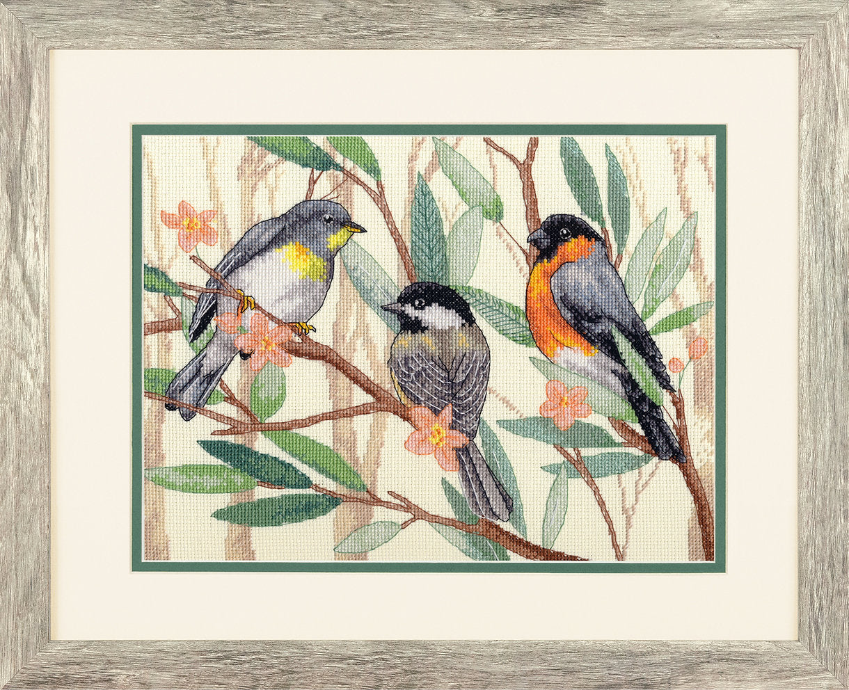 Kit de punt de cruz. Toppers de árboles 70-35402 Dimensions