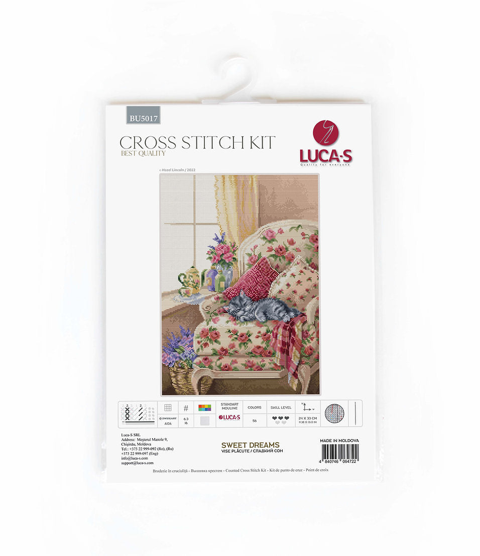 Kit de Punto de Cruz "Sweet Dreams" - BU5017 Luca-S