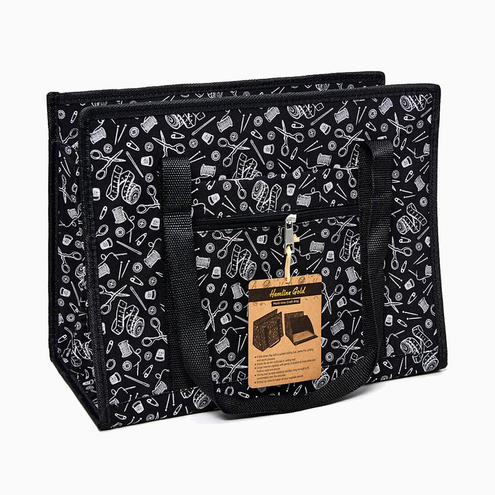 Mehrzweck-Basteltasche – Hemline Gold MR4697.584.HG