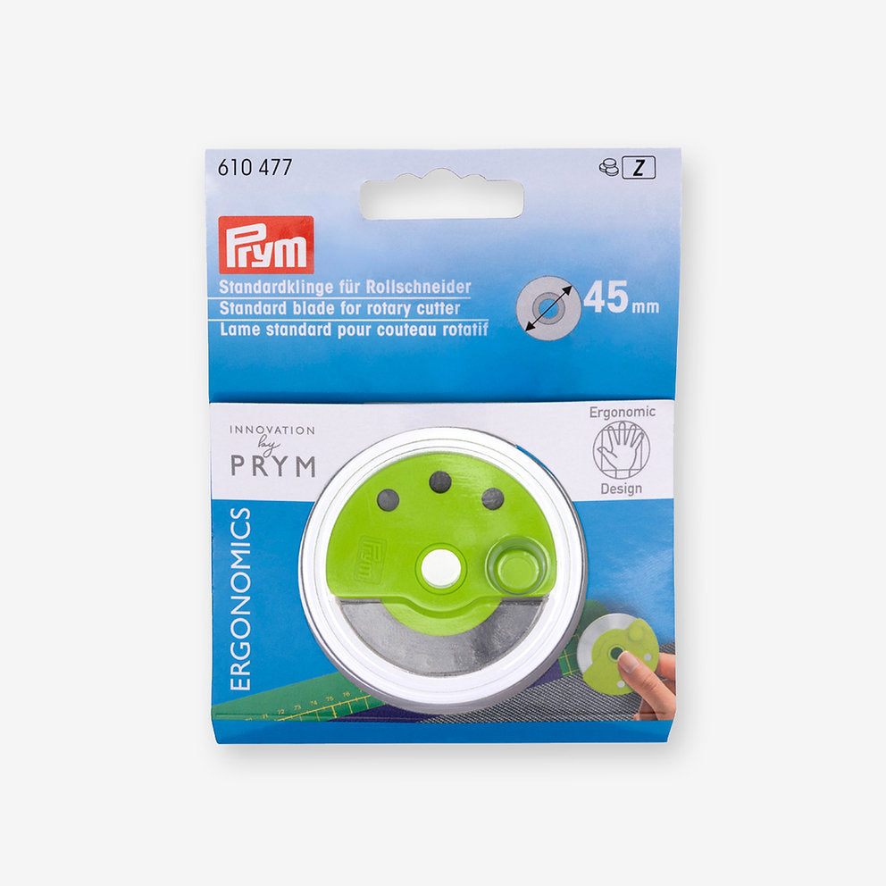 Cuchilla de repuesto estándar para cortador rotativo Prym Ergonomics Ø 45 mm