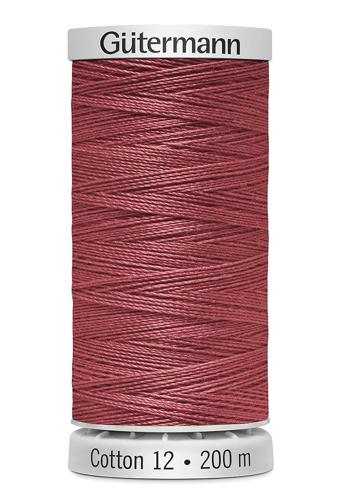 1558 Gütermann Baumwollgarn für Maschinenstickerei – Stärke 12, 200 m
