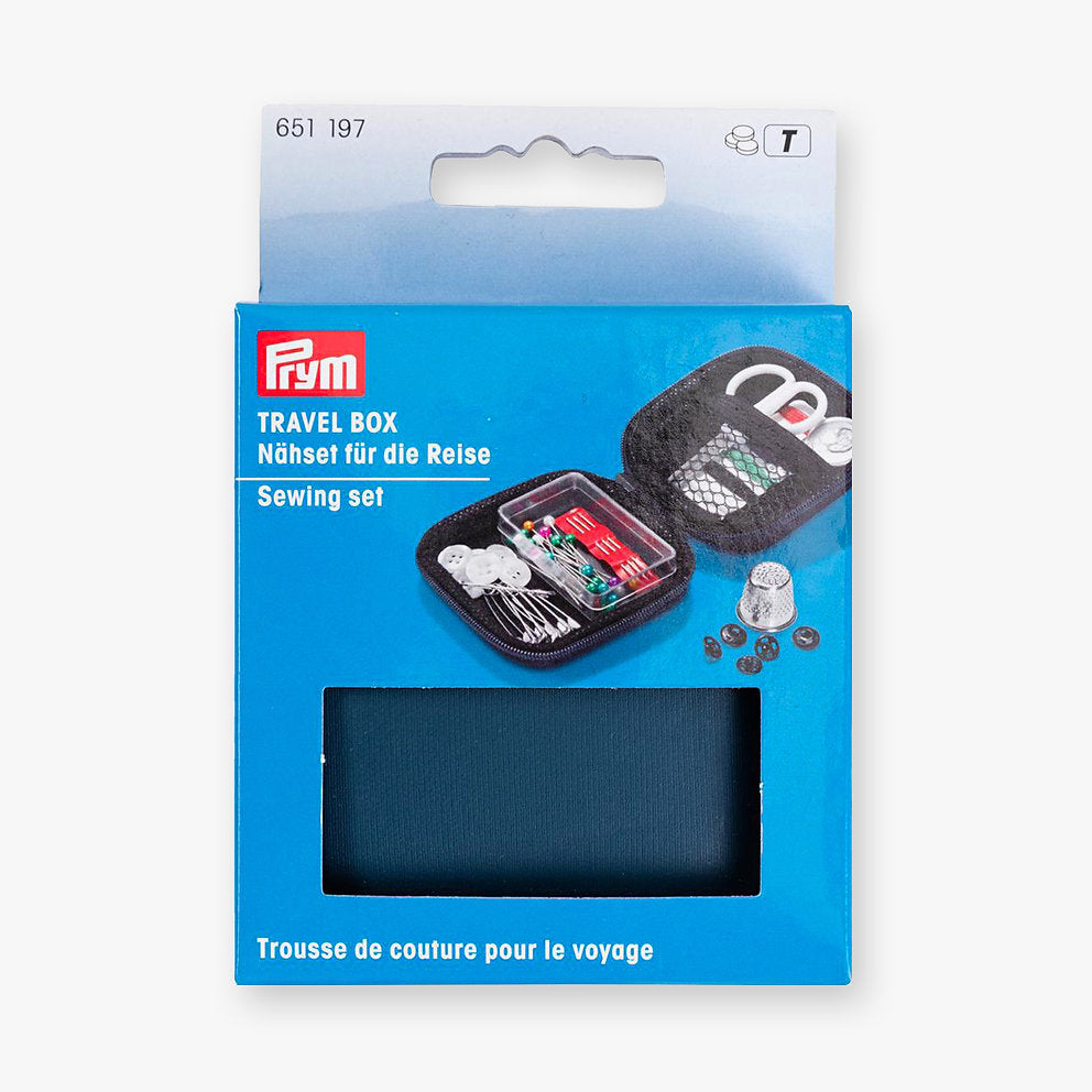 Costurero Travel Box S Azul Marino Prym 651197