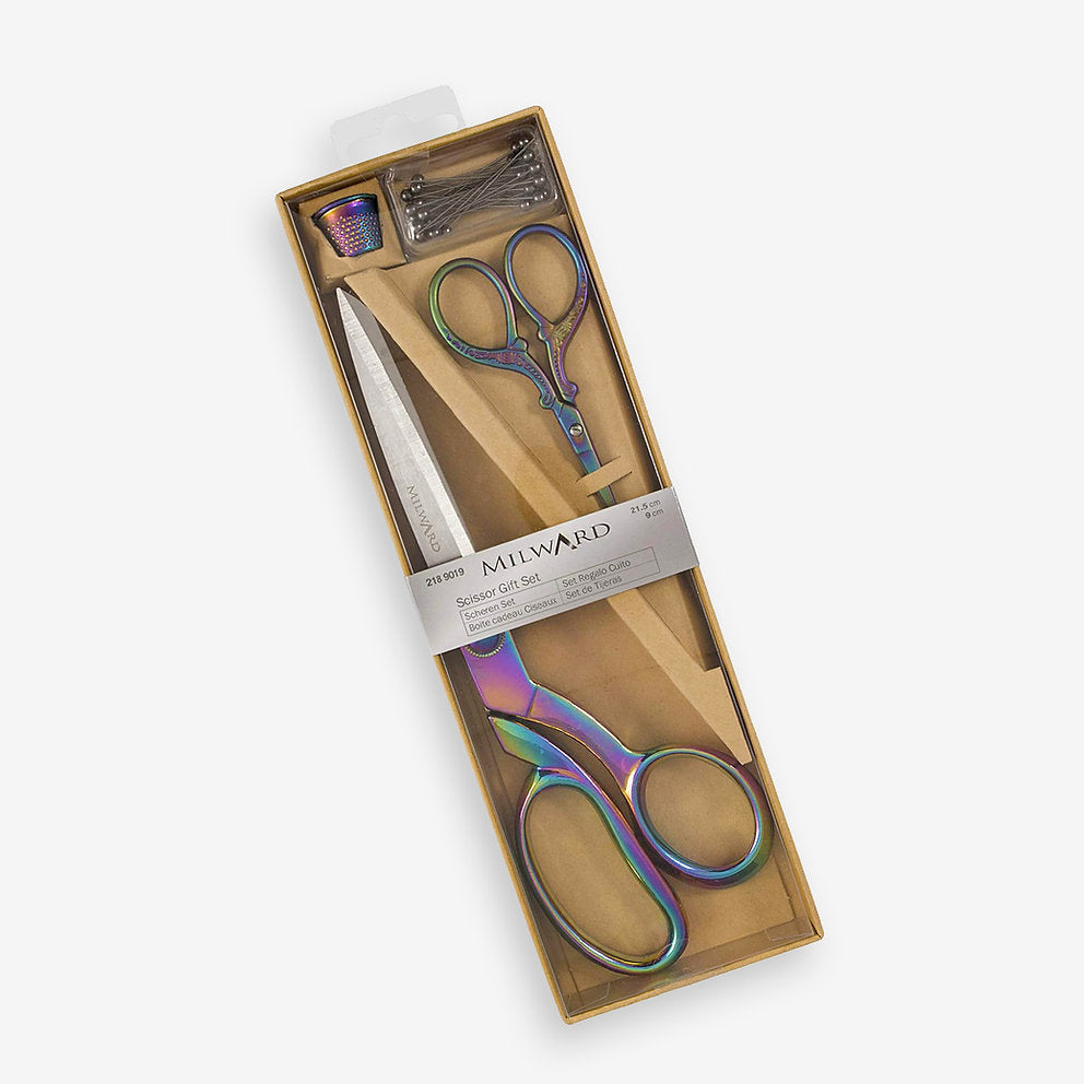 Milward Set of Scissors with Thimble and Pins 21.5 cm