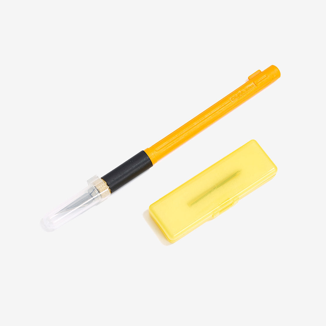 Cuchillo de arte Prym 611395 con 3 hojas especializadas y mango antideslizante para cortes precisos