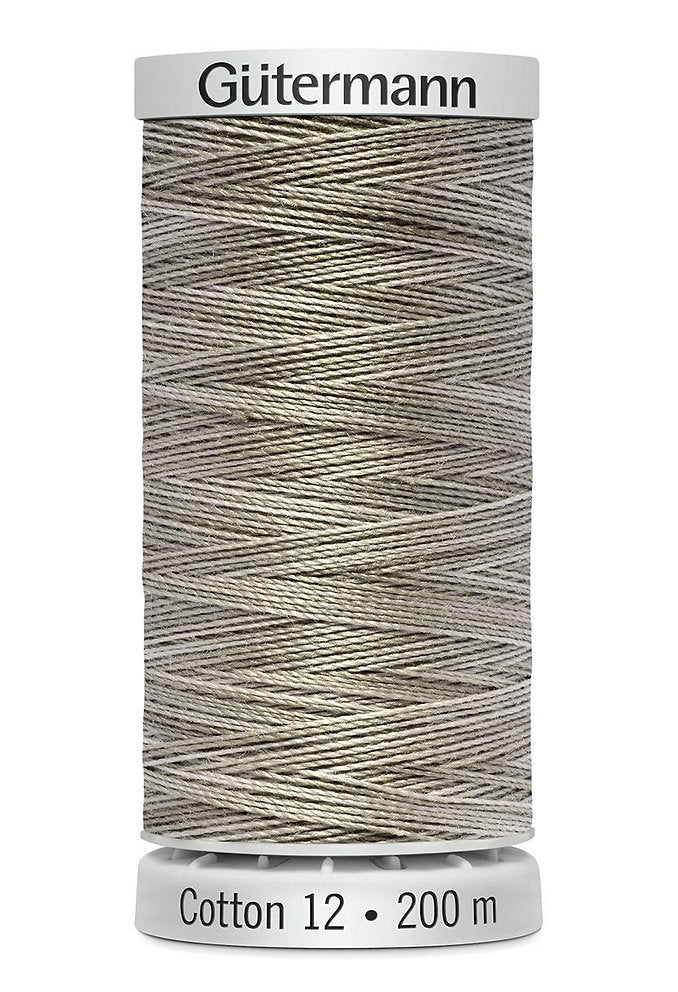 4027 Gütermann Baumwollgarn für Maschinenstickerei – Stärke 12, 200 m