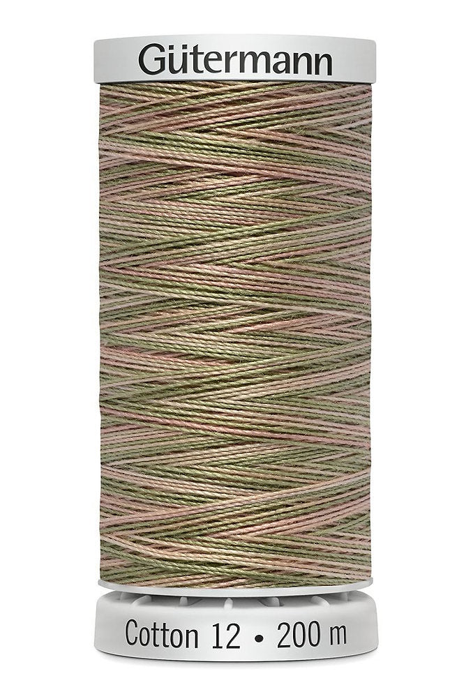 4026 Gütermann Baumwollgarn für Maschinenstickerei – Stärke 12, 200 m
