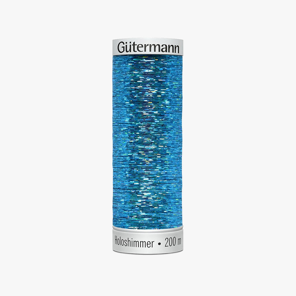 6030 Holoshimmer Sulky Hilo para Bordar de Gütermann - Brillante y de Alta Calidad