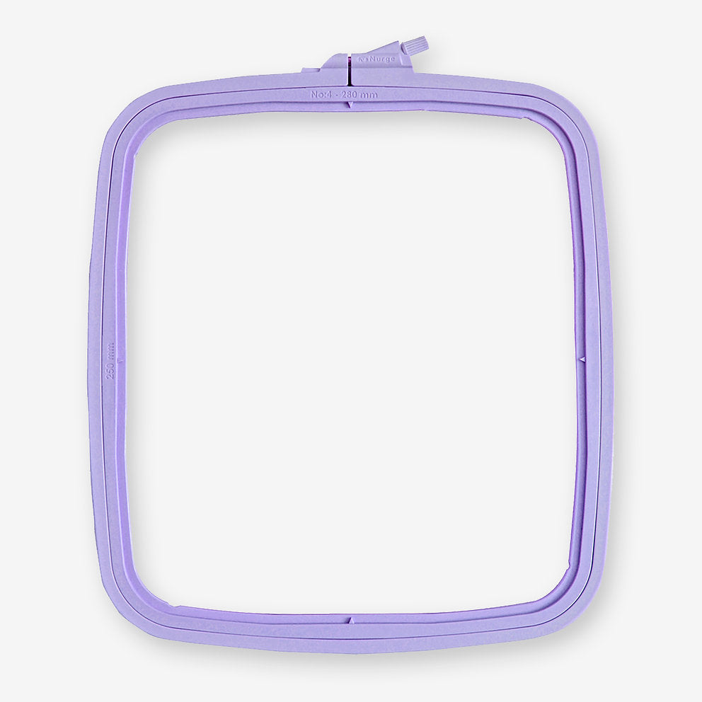 Nurge Bastidor Cuadrado VIOLETA de Plastico - 4 Medidas