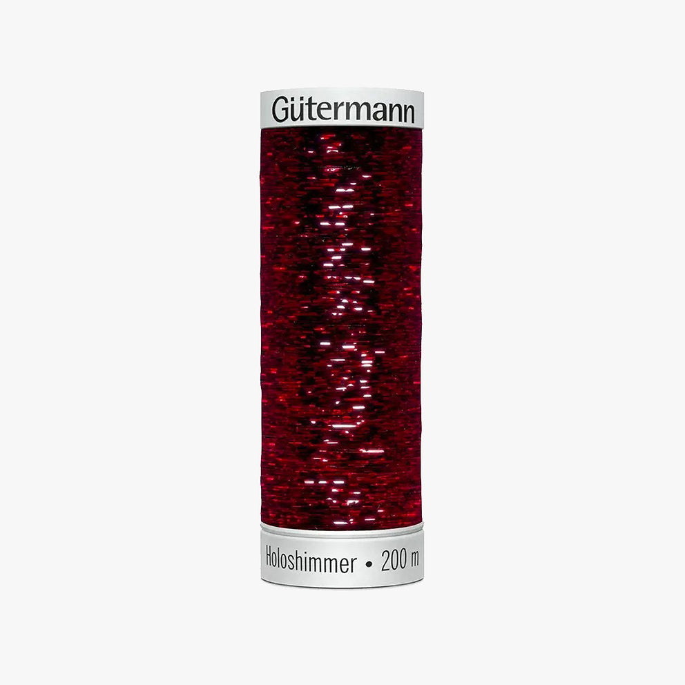 6055 Holoshimmer Sulky Hilo para Bordar de Gütermann - Brillante y de Alta Calidad