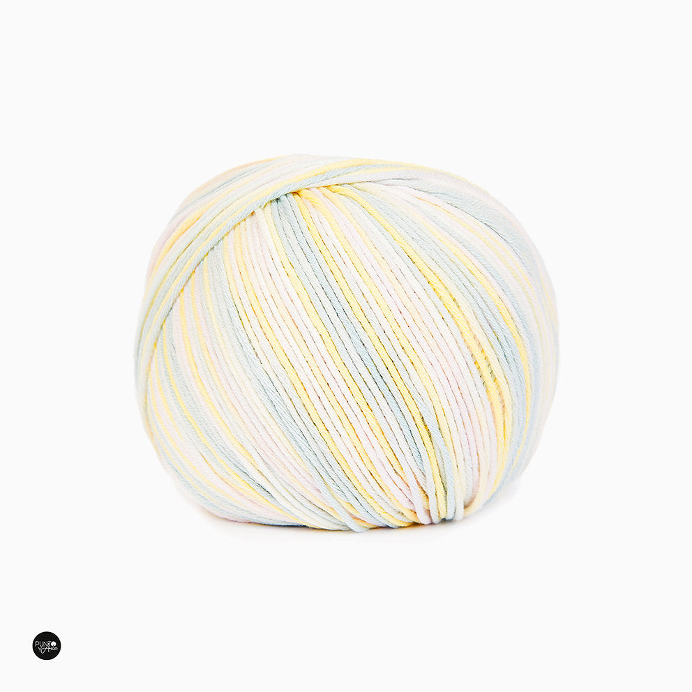 302M-P_M909 Natura MULTICO Cotton DMC Hilos para Tricot y Ganchillo 50g